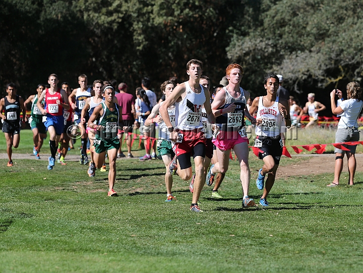 2015SIxcHSD1-019.JPG - 2015 Stanford Cross Country Invitational, September 26, Stanford Golf Course, Stanford, California.